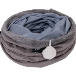 ZOOPREME Katzentunnel Line 125 cm, grau