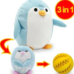 ZOOPREME Surprise plush toy 3in1 Pinguin